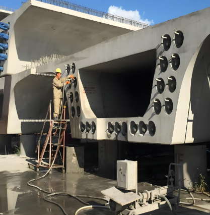 钦北压浆料施工流程及注意事项